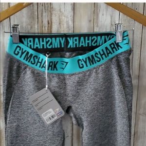 Gymshark med NWT FLEX leggings char marl pale turq